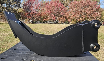 MF BH3222 backhoe 6 inch Trenching Bucket image 6